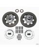 Wilwood Disc Brakes Front Pro Series Hub Solid Surface Rotors Ford K