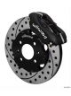 Wilwood Disc Brakes Front 11 In. Diameter Rotors Black 4-Piston Cal (140-8695D)