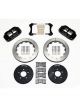 Wilwood Disc Brakes Front Slotted Rotors 6-Piston Calipers Ford Kit
