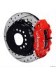 Wilwood Brake Kit Drilled Rotor Black Four Piston Caliper Rear Ch