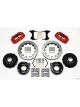 Wilwood Brake Kit Drilled Rotor Red Four Piston Caliper Rear Ford