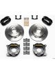 Wilwood Disc Brakes Rear Pro Series Solid Rotors 4-Piston Calipers F