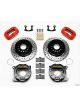 Wilwood Disc Brake Kit Dynalite Pro Rear Slotted/Drilled Rotor 4-..