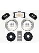 Wilwood Brake Kit 6-Piston Calipers Cross-Drilled Slotted Rotors 14