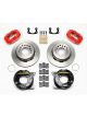 Wilwood Disc Brakes Dynalite Pro Rear Solid Surface Rotors Red Cal..