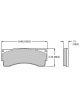 Wilwood Brake Pads Bp-20 High-Friction Metallic Set