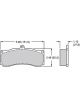 Wilwood Polymatrix Pad Set - 8828 A