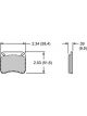 Wilwood Polymatrix Pad Set - 5310 E Ld19