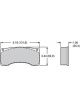 Wilwood Polymatrix Pad Set - 9225 H