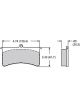 Wilwood Brake Pads Bedded-In H Compound 7320 Pad Type Cp4751 4761