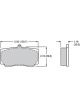 Wilwood Polymatrix Pad Set - 9830 H