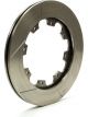 Wilwood Brake Rotor Gt Series Curved Vane Iron Slotted Surface Pass