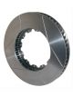 Wilwood Brake Rotor Curved 60 Vane Slotted Surface Iron 15.00 In. D