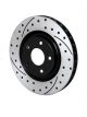 Wilwood Brake Rotor Srp Series Cross Drilled And Dimpled Iron Bl