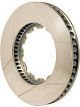 Wilwood Brake Rotor Slotted Surface Carbon Iron Natural Driver Side