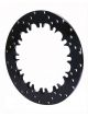 Wilwood Brake Rotor Solid Cross-Drilled Steel Black Universal Each
