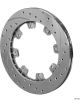 Wilwood Brake Rotor Srp Cross-Drilled Carbon Iron Silver Cadmium Pla