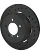Wilwood Rotor Srp Iron Black E-Coat Drilled Slotted Driver Side R