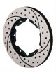 Wilwood Brake Rotor Srp Carbon Iron Black E-Coat Drilled/Slotted