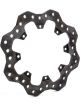 Wilwood Brake Rotor Cross Drilled Surface Steel Black Oxide Each