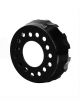 Wilwood Brake Rotor Hat Lug Drive Dynamic Aluminum Black 5 X 4.500/..