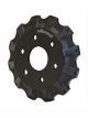 Wilwood Brake Rotor Hat 5/16-18 In. Threaded Hole Aluminum Black 0.8