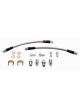 Wilwood Brake Hose Flexline Braided Stainless Steel 10 In. Length P