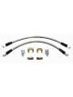 Wilwood Brake Lines Braided Stainless Steel Rear 12 In. Length Chevy