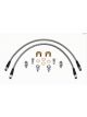 Wilwood Brake Lines Flexline Braided Stainless Steel 22.0 In. Lengt