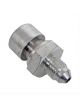 Wilwood Brake Fitting Brake Line Adapter Straight Steel Natural 10M