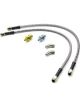Wilwood Brake Lines Flexline Braided Stainless Steel Ford Front Pair