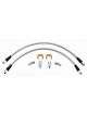 Wilwood Brake Lines Flexline Braided Stainless Steel Chevy C6 Front