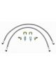 Wilwood Brake Lines Flexline Braided Stainless Steel Chevy Gmc Kit