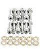 Wilwood Rotor Bolts Stainless Steel 12 Point 1/4-20 In. 1.0 In. Leng