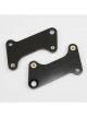 Wilwood Brake Caliper Mounting Brackets Aluminum Black E-Coat Pa (249-10433-34)