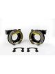 Wilwood Brackets (2) - Disc/Drum 12 Bolt Chevy Spcl 2.81
