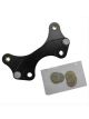 Wilwood Brake Caliper Mounting Brackets Replacement Aluminum Black