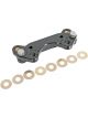 Wilwood Brake Caliper Mounting Bracket Replacement Aluminum Black A