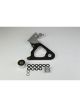 Wilwood Bracket Kit Gp310 Harley Rear For Dyna 00-Up