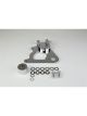 Wilwood Brake Caliper Mounting Bracket Billet Aluminum Chrome Rear W