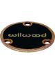 Wilwood Cap Dust Rear Drive Flange Steel W/Logo
