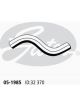 Gates Radiator Hose CH3957 Top Hose