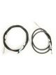 Wilwood Parking Brake Cable Floor Mount Black Plastic Jacket Ford K