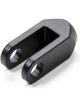 Wilwood Master Cylinder Pushrod 3/8 In. Bore Aluminum Black Anodize