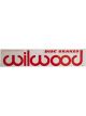 Wilwood Sticker Sticker Wilwood 14.00X2.85 Red Letter On White 40Sq