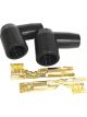 Aeroflow Distributor Boots & Terminals 90 Deg. 2 Boots & 2 Terminâ€¦