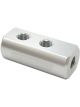 Aeroflow Compact Distribution Block 1 In, 4 Out All Ports 1/8