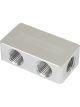 Aeroflow Compact Distribution Block 2 In, 4 Out All Ports 1/8