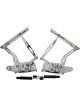 Aeroflow Billet Bonnet Hinge Kit Polish Holden Hk - Ht - Hg