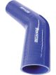 Aeroflow Silicone Hose Reducer 45 Deg; Blue I.D 1.75-1.25
